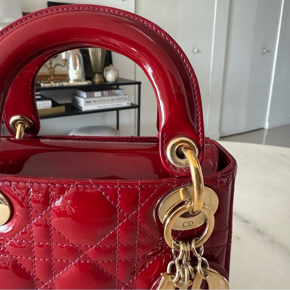 Lady Dior Mini Bag - Picture 5 of 13